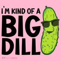 IM Kind Of A Big Dill Funny Pickle Coaster thumb 2