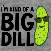 IM Kind Of A Big Dill Funny Pickle Toddler Hoodie thumb 2