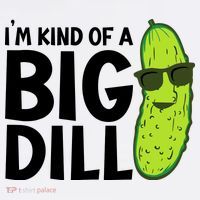 IM Kind Of A Big Dill Funny Pickle Sweatshirt thumb 3