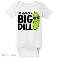 IM Kind Of A Big Dill Funny Pickle Baby Bodysuit thumb 0