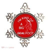 I'm Kind Of A Big Deal Big Foot Ornament thumb 0