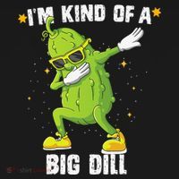 Im Kind Of Big Dill Pickle Dabbing Halloween Cucumber Backpack thumb 2