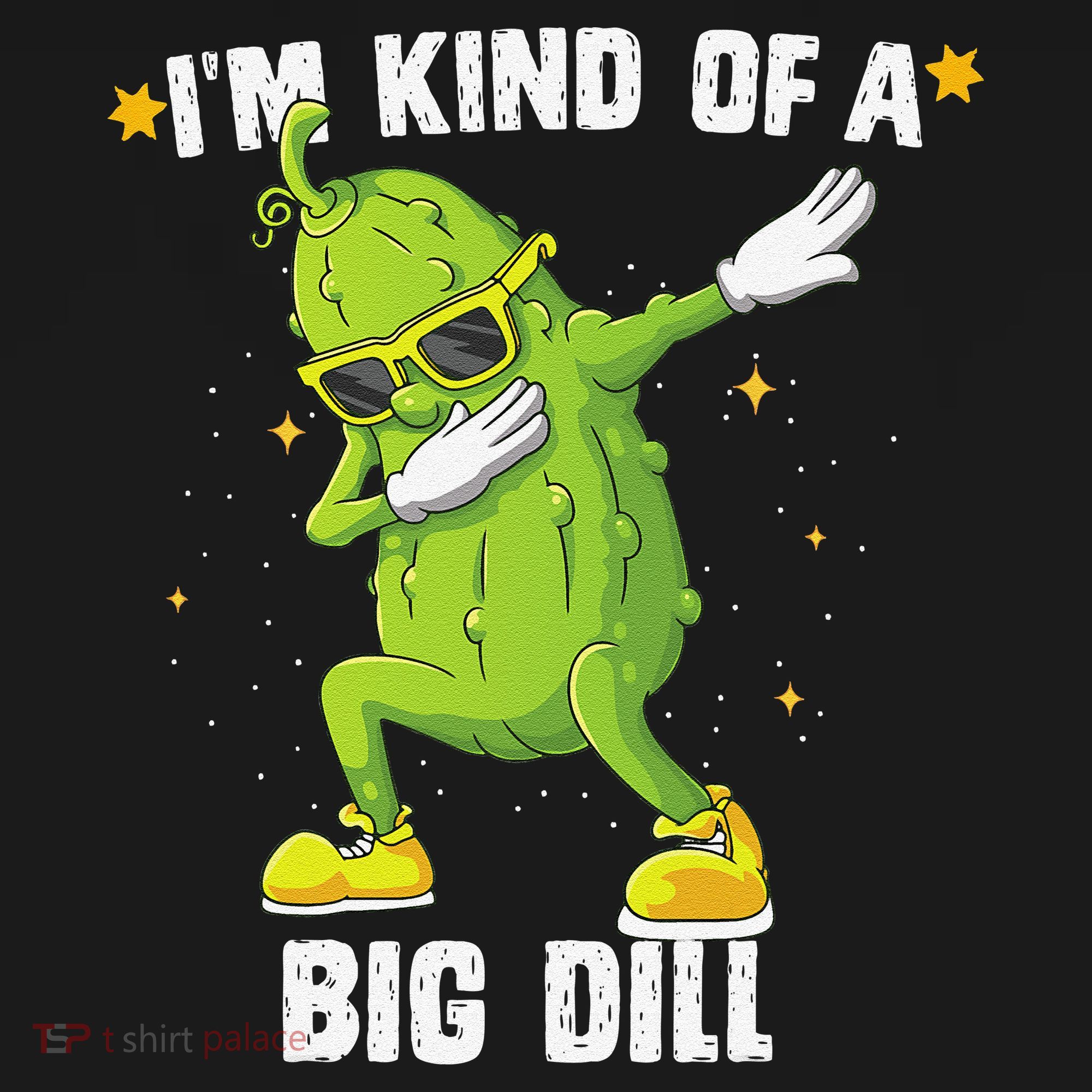 Im Kind Of Big Dill Pickle Dabbing Halloween Cucumber Women's Hoodie
