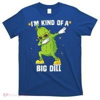 Im Kind Of Big Dill Pickle Dabbing Halloween Cucumber T-Shirt thumb 0