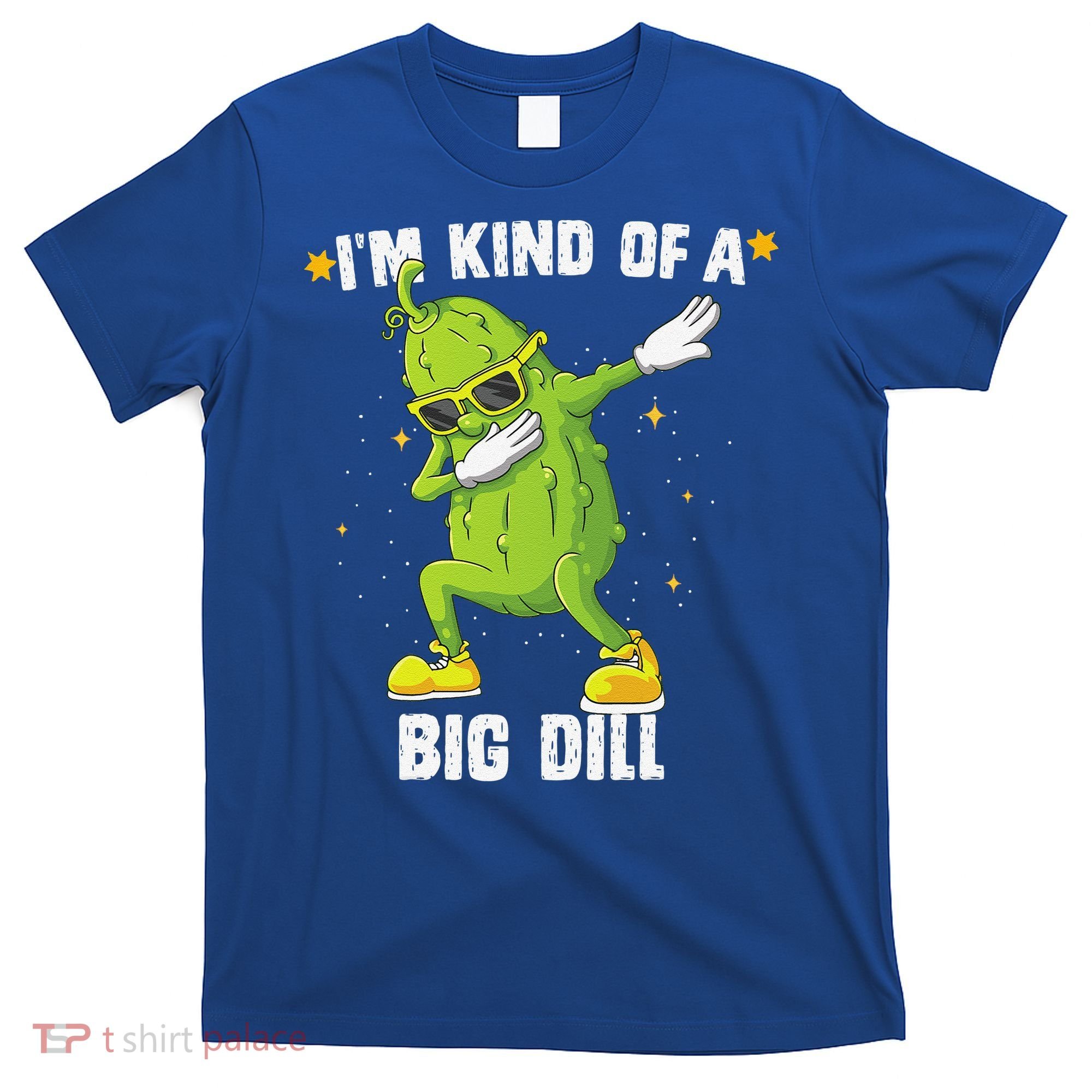 Im Kind Of Big Dill Pickle Dabbing Halloween Cucumber T-Shirt