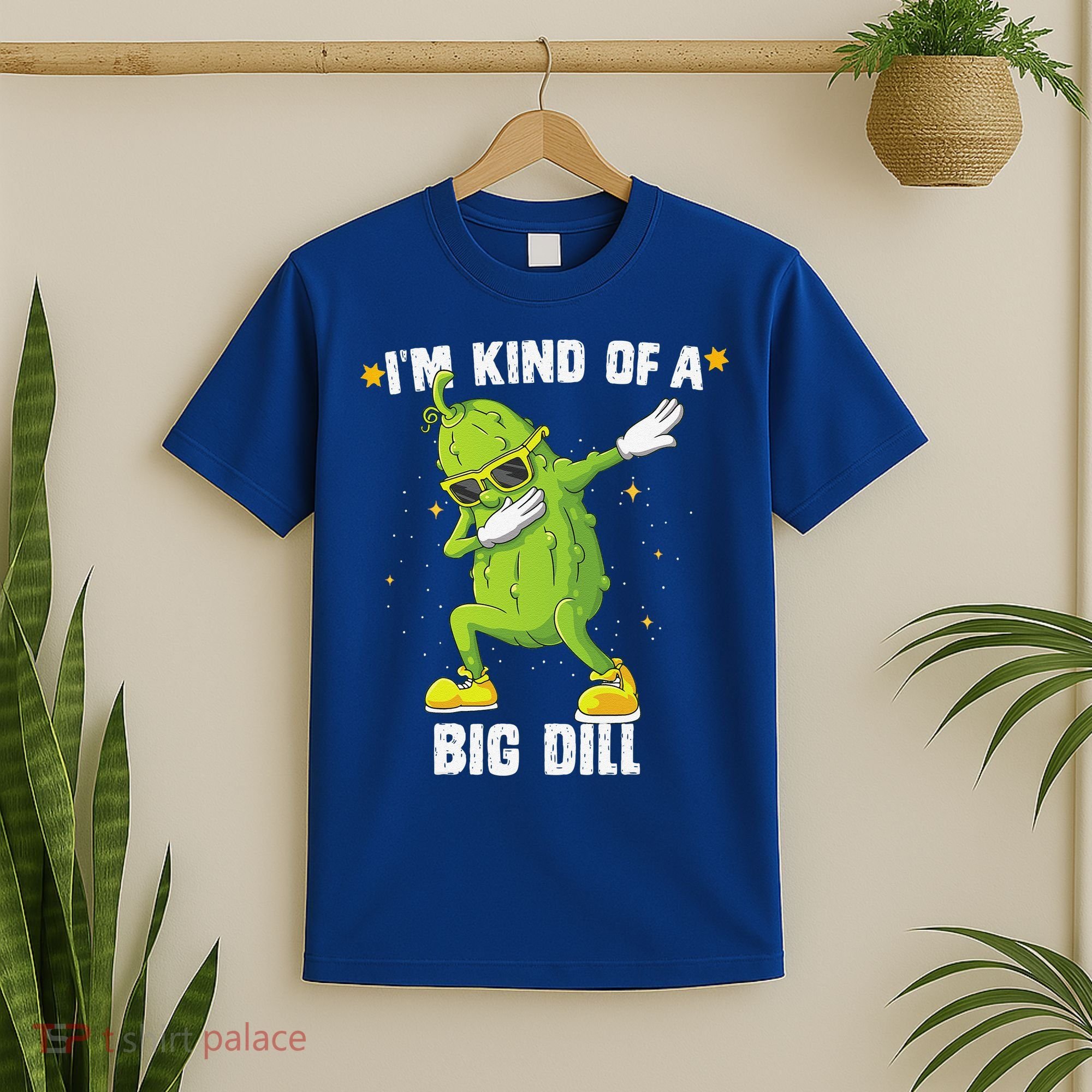 Im Kind Of Big Dill Pickle Dabbing Halloween Cucumber T-Shirt