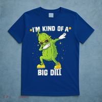 Im Kind Of Big Dill Pickle Dabbing Halloween Cucumber T-Shirt thumb 5