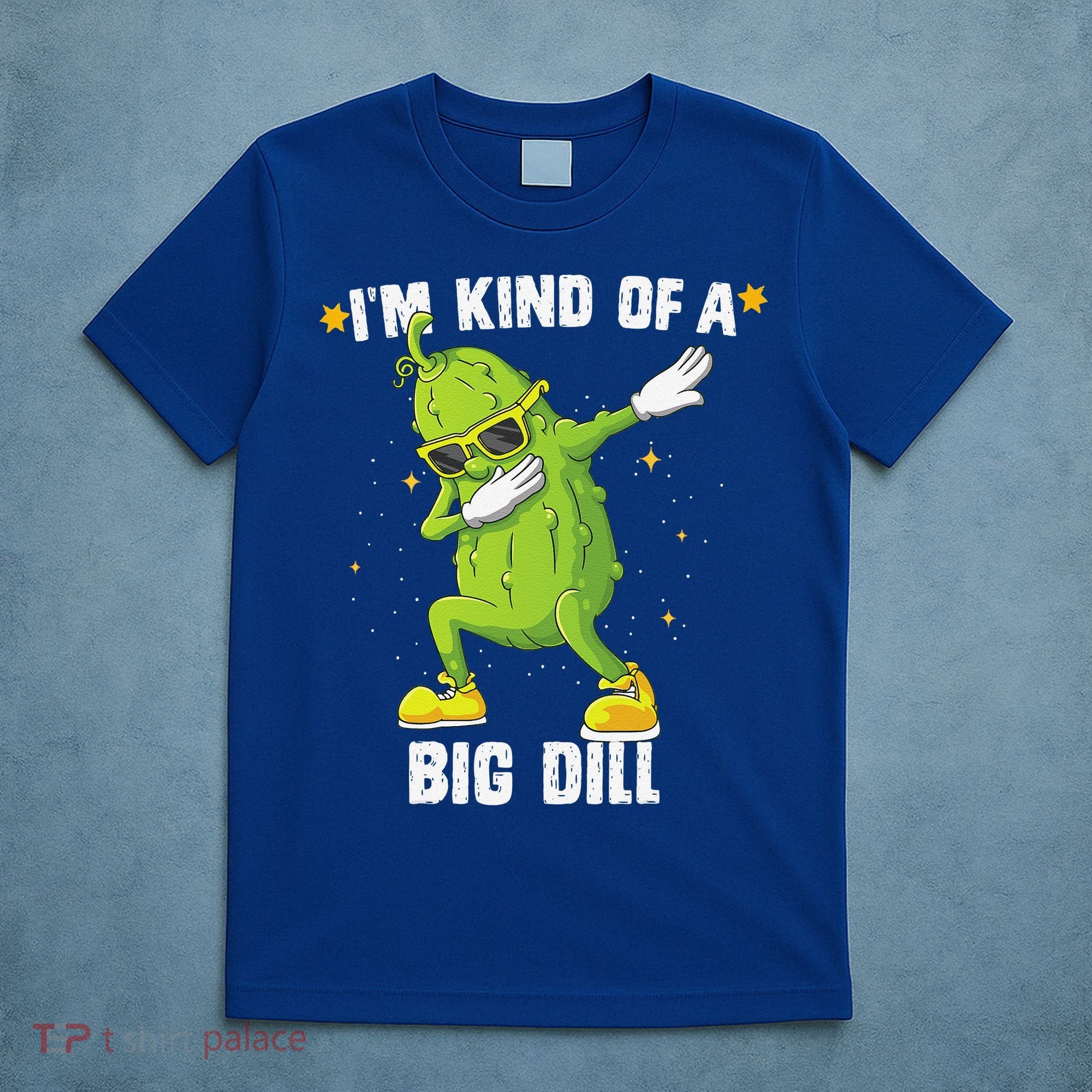 Im Kind Of Big Dill Pickle Dabbing Halloween Cucumber T-Shirt