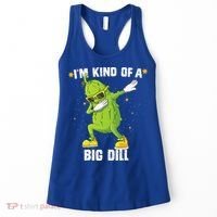 Im Kind Of Big Dill Pickle Dabbing Halloween Cucumber Women's Tank Top thumb 0