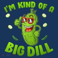 I'm Kind Of A Big Dill Pickle Cucumber Clothes VNeck Baby Bodysuit thumb 2