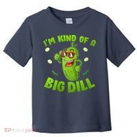 I'm Kind Of A Big Dill Pickle Cucumber Clothes VNeck Toddler T-Shirt thumb 0