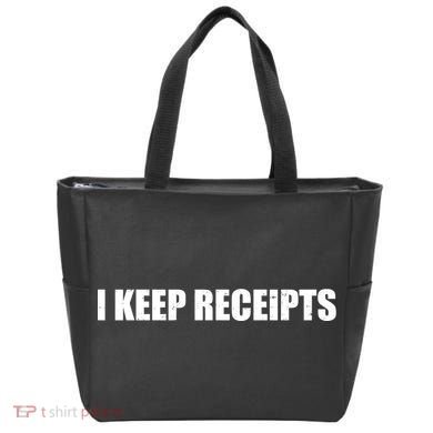I Keep Receipts Tote Bag