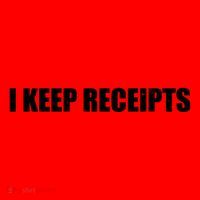 I Keep Receipts Santa Hat thumb 1