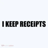 I Keep Receipts Doggie Tank thumb 4