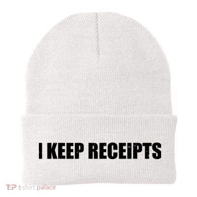 I Keep Receipts Beanie