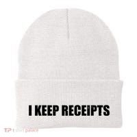 I Keep Receipts Beanie thumb 0