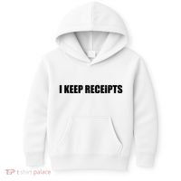 I Keep Receipts Kids Hoodie thumb 0