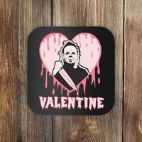 I'd Kill To Be Your Valentine Valentine's Day Horror Movie Character Coaster thumb 0