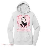 I'd Kill To Be Your Valentine Valentine's Day Horror Movie Character Women's Hoodie thumb 0