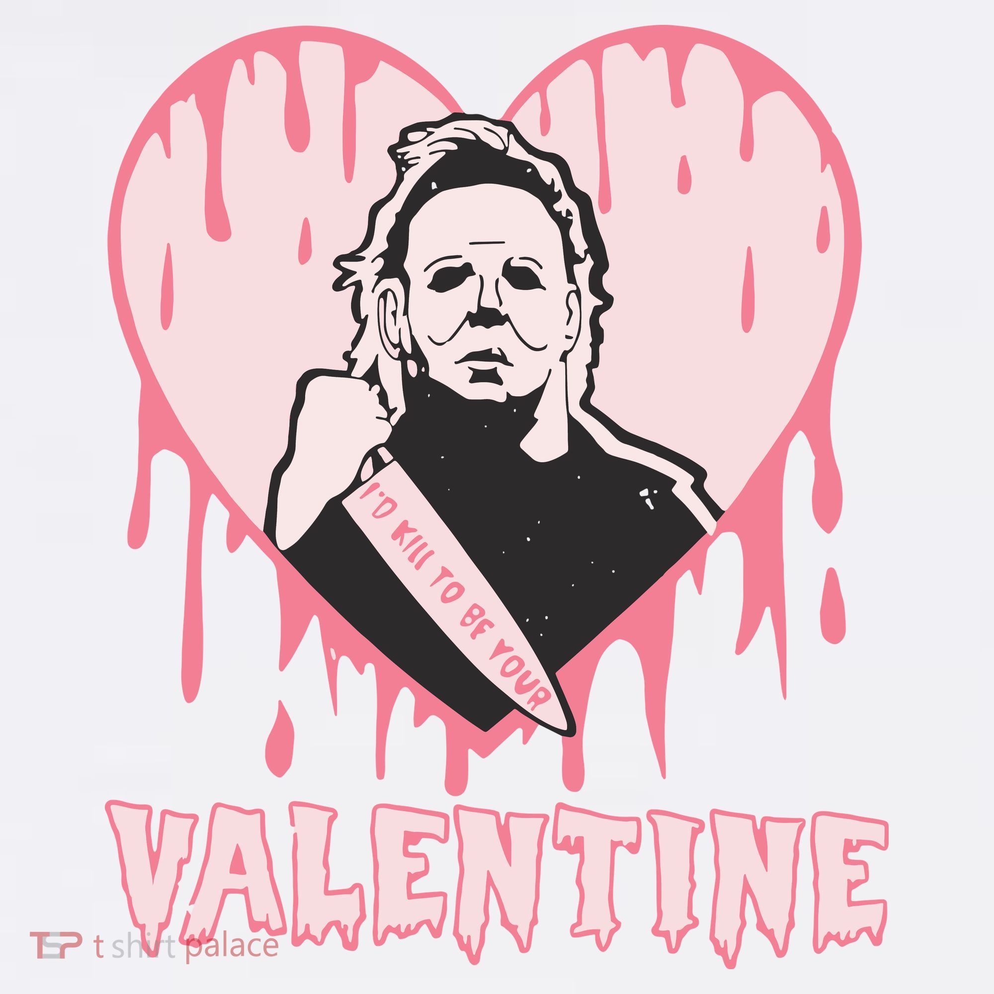 I'd Kill To Be Your Valentine Valentine's Day Horror Movie Character Women's Tank Top