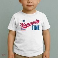 Its Kennedy Time RFK For President 2024 Toddler T-Shirt thumb 2