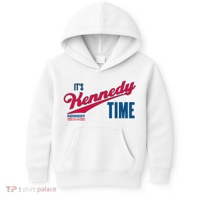 Its Kennedy Time RFK For President 2024 Kids Hoodie