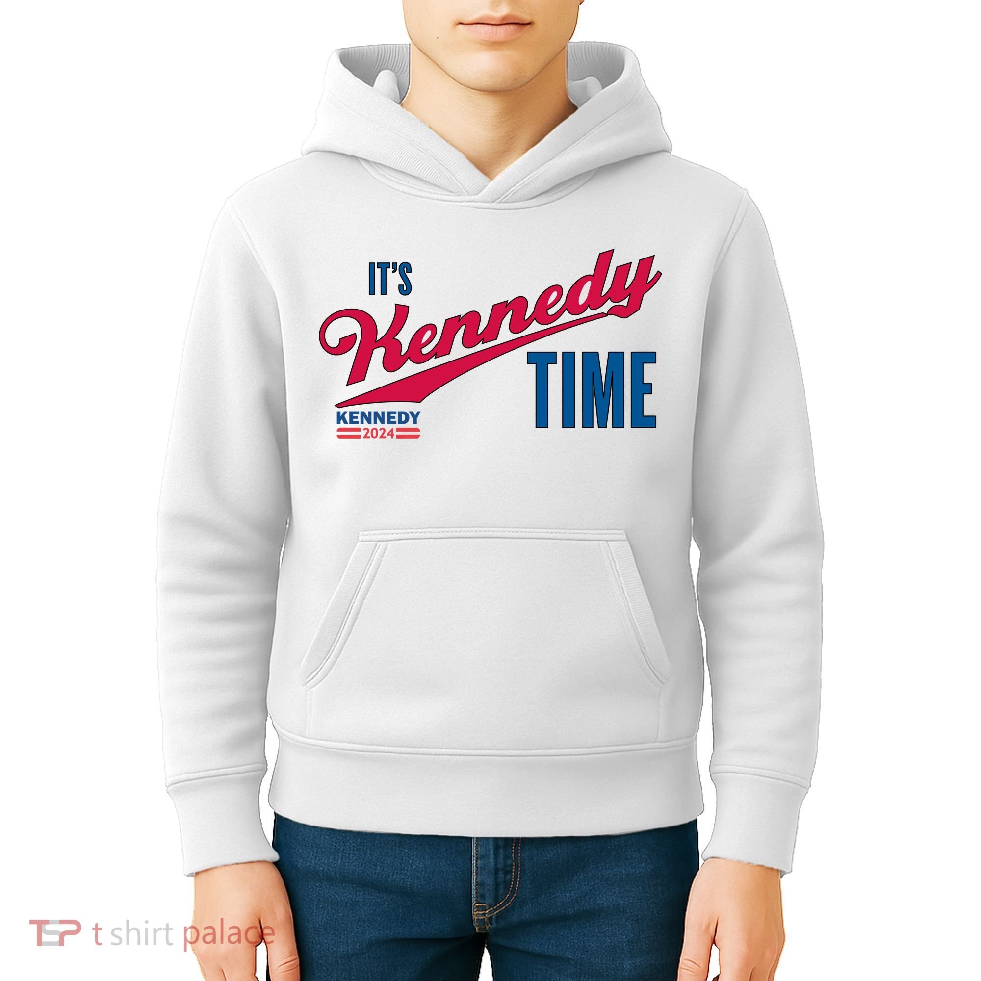 Its Kennedy Time RFK For President 2024 Kids Hoodie