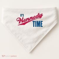 Its Kennedy Time RFK Jr. USA-Made Doggie Bandana thumb 0