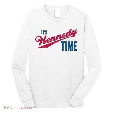 Its Kennedy Time RFK Jr. Long Sleeve Shirt