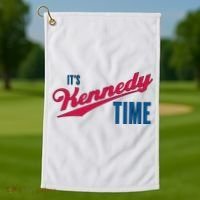Its Kennedy Time RFK Jr. Golf Towel thumb 1