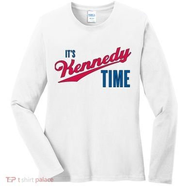 Its Kennedy Time RFK Jr. Women's Long Sleeve Shirt