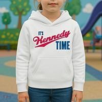 Its Kennedy Time RFK Jr. Kids Hoodie thumb 3
