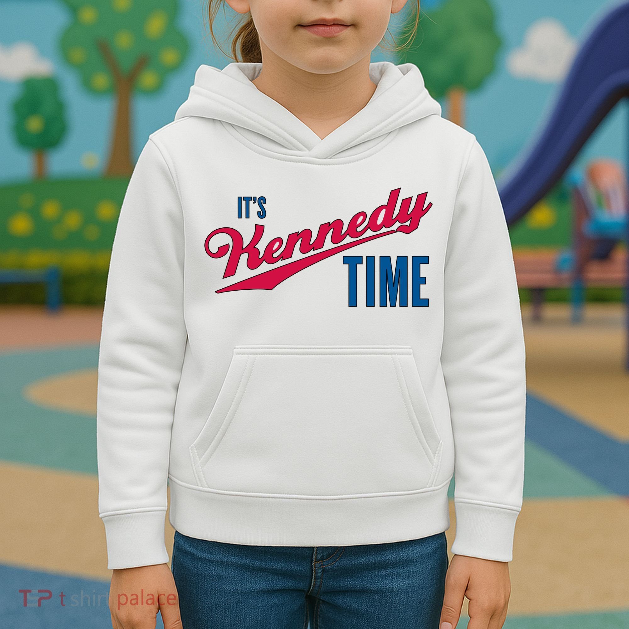 Its Kennedy Time RFK Jr. Kids Hoodie