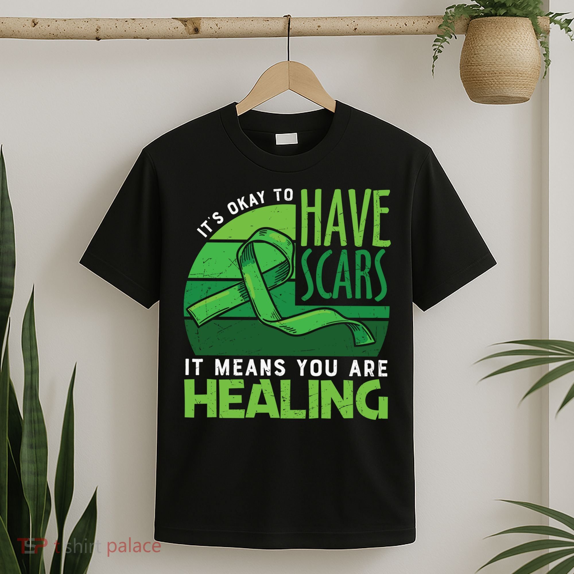 It's Kay To Have Scars It Means You Are Healing Mental Health Awareness T-Shirt