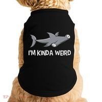 I'm Kinda Weird Hammerhead Shark Doggie Tank thumb 0