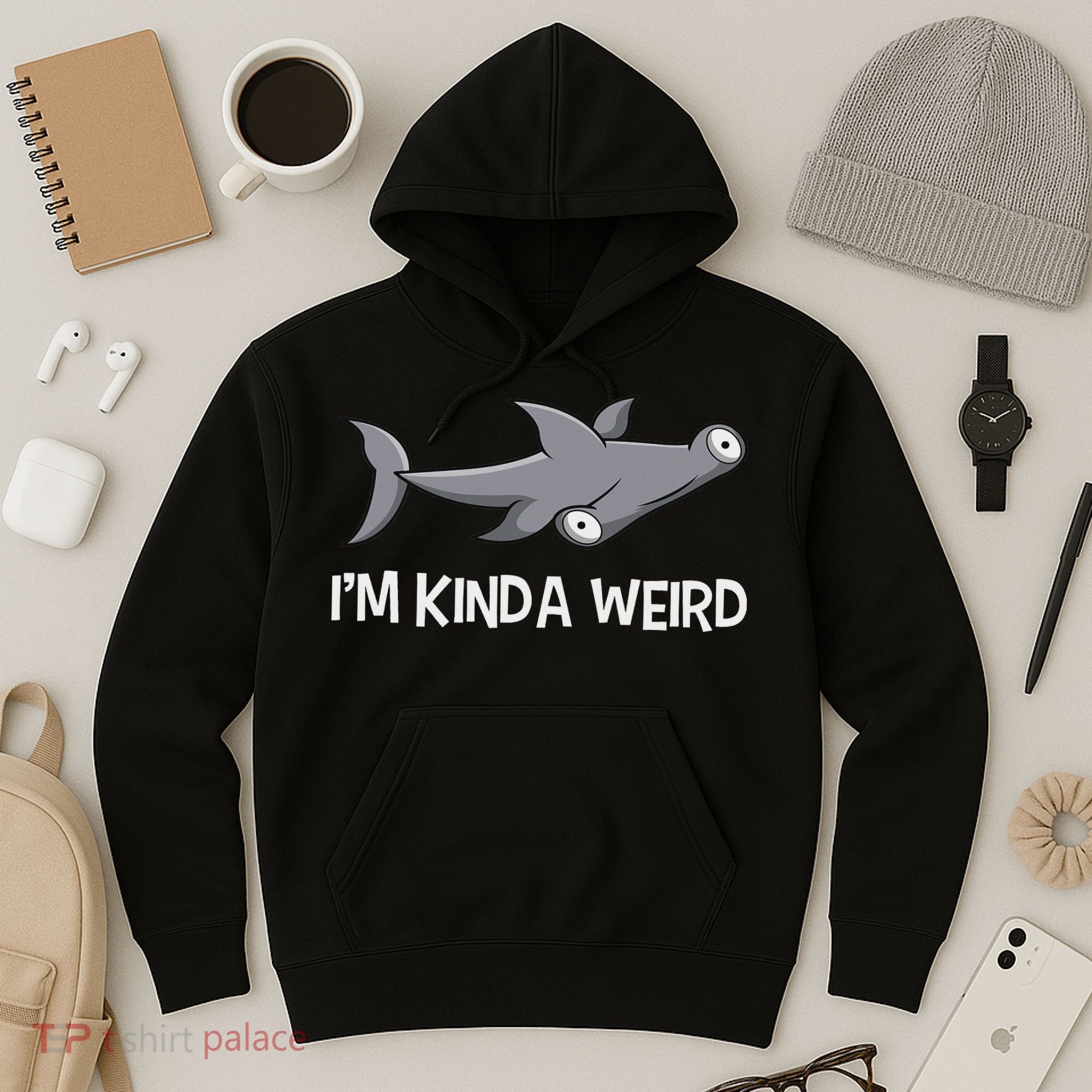 I'm Kinda Weird Hammerhead Shark Hoodie