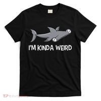 I'm Kinda Weird Hammerhead Shark T-Shirt thumb 0