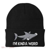 I'm Kinda Weird Hammerhead Shark Beanie thumb 0