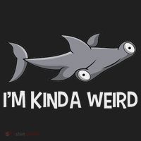 I'm Kinda Weird Hammerhead Shark Hat thumb 2