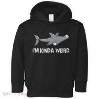 I'm Kinda Weird Hammerhead Shark Toddler Hoodie thumb 0