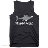 I'm Kinda Weird Hammerhead Shark Tank Top thumb 0