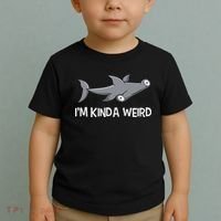 I'm Kinda Weird Hammerhead Shark Toddler T-Shirt thumb 2