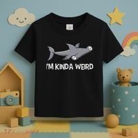 I'm Kinda Weird Hammerhead Shark Toddler T-Shirt thumb 3
