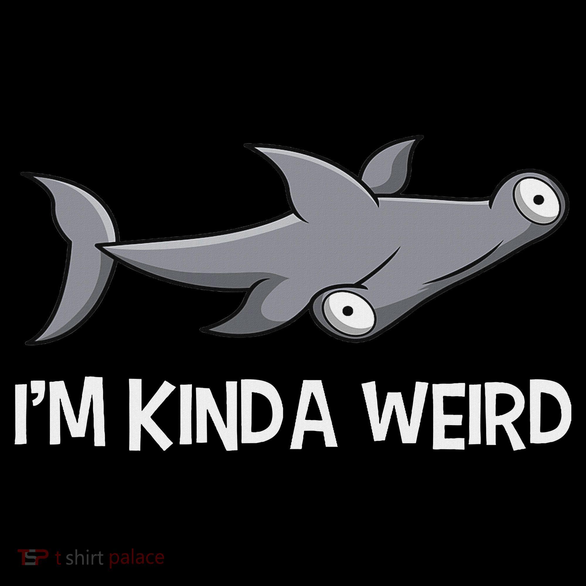 I'm Kinda Weird Hammerhead Shark Kids Sweatshirt