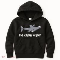 I'm Kinda Weird Hammerhead Shark Kids Hoodie thumb 0
