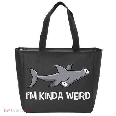 I'm Kinda Weird Hammerhead Shark Tote Bag