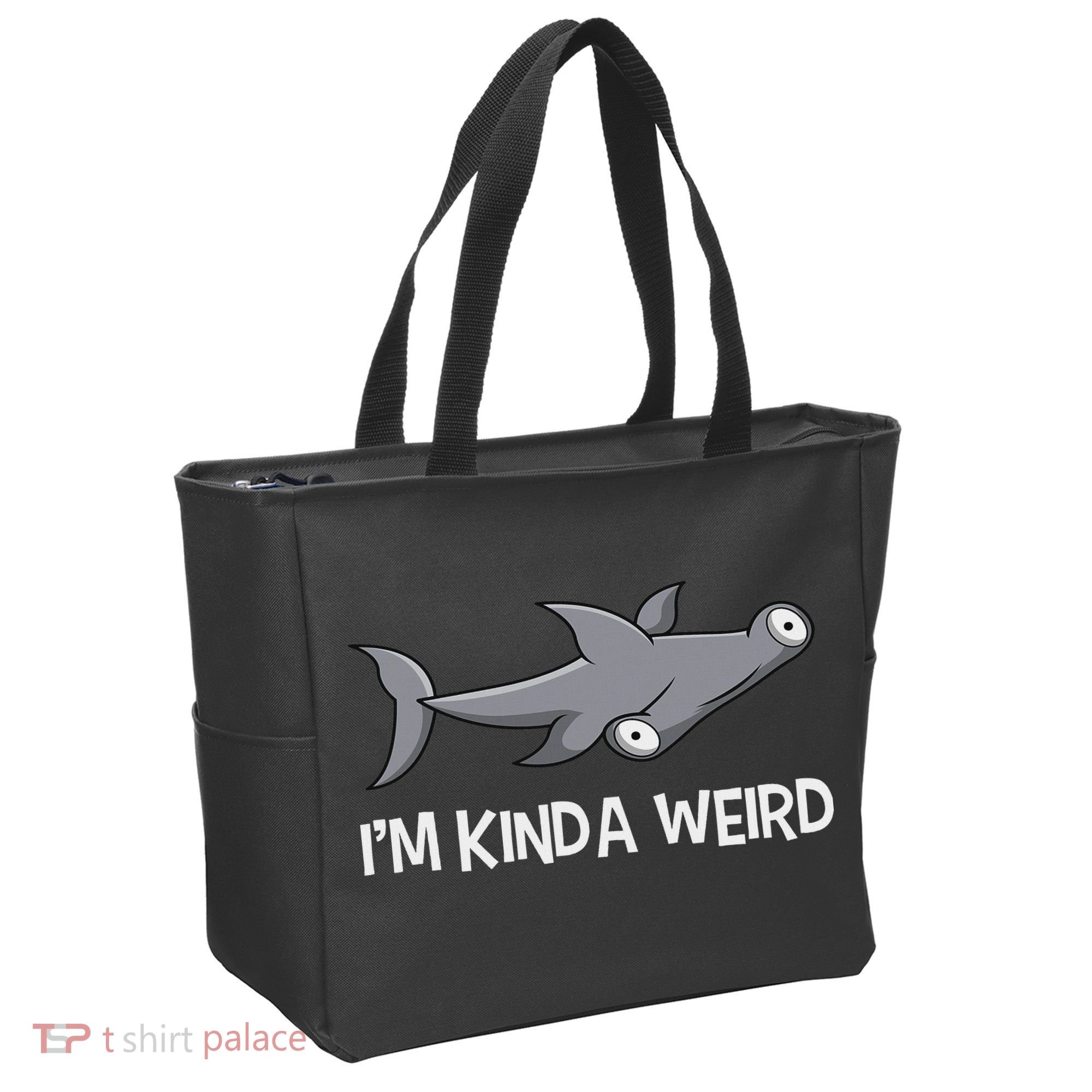 I'm Kinda Weird Hammerhead Shark Tote Bag