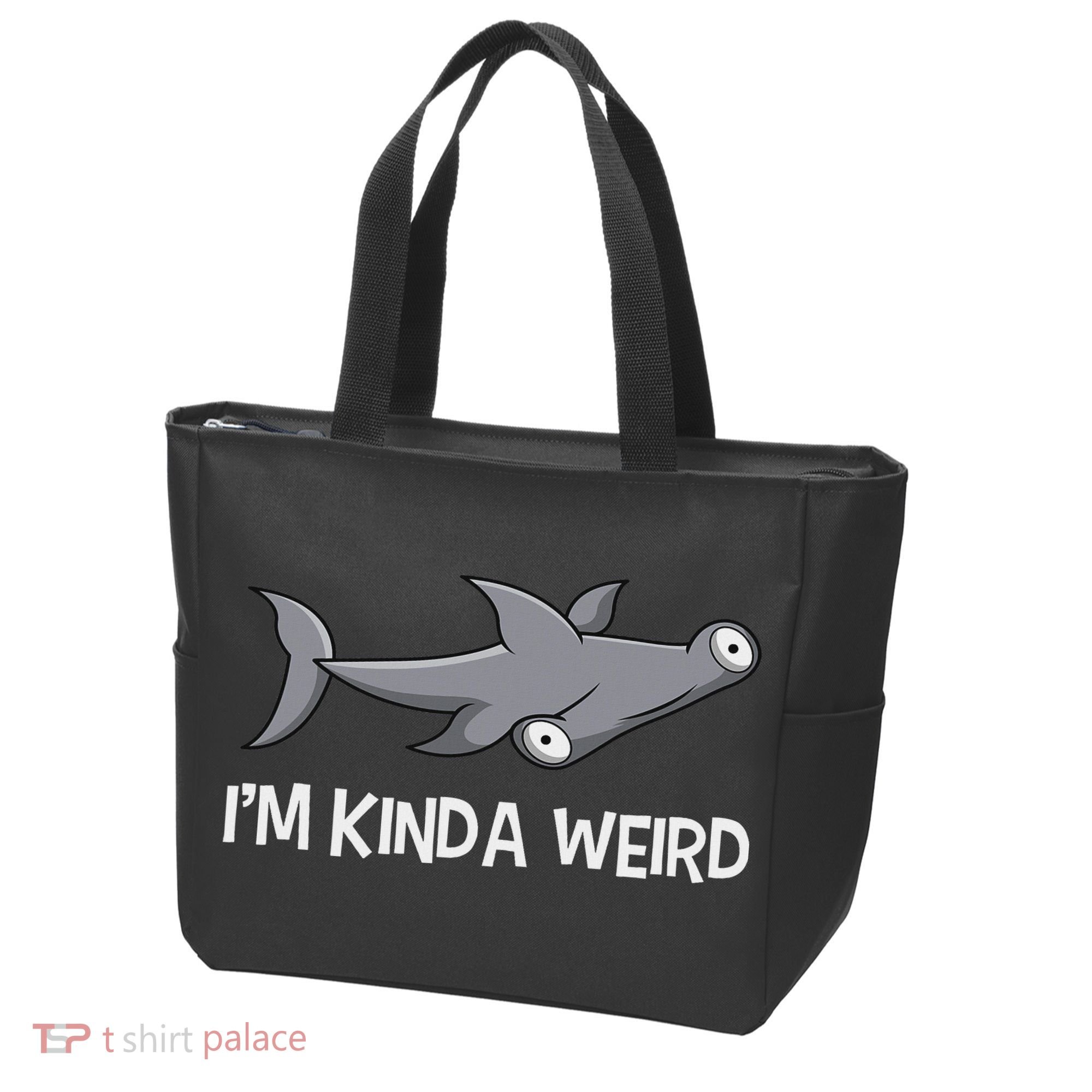 I'm Kinda Weird Hammerhead Shark Tote Bag