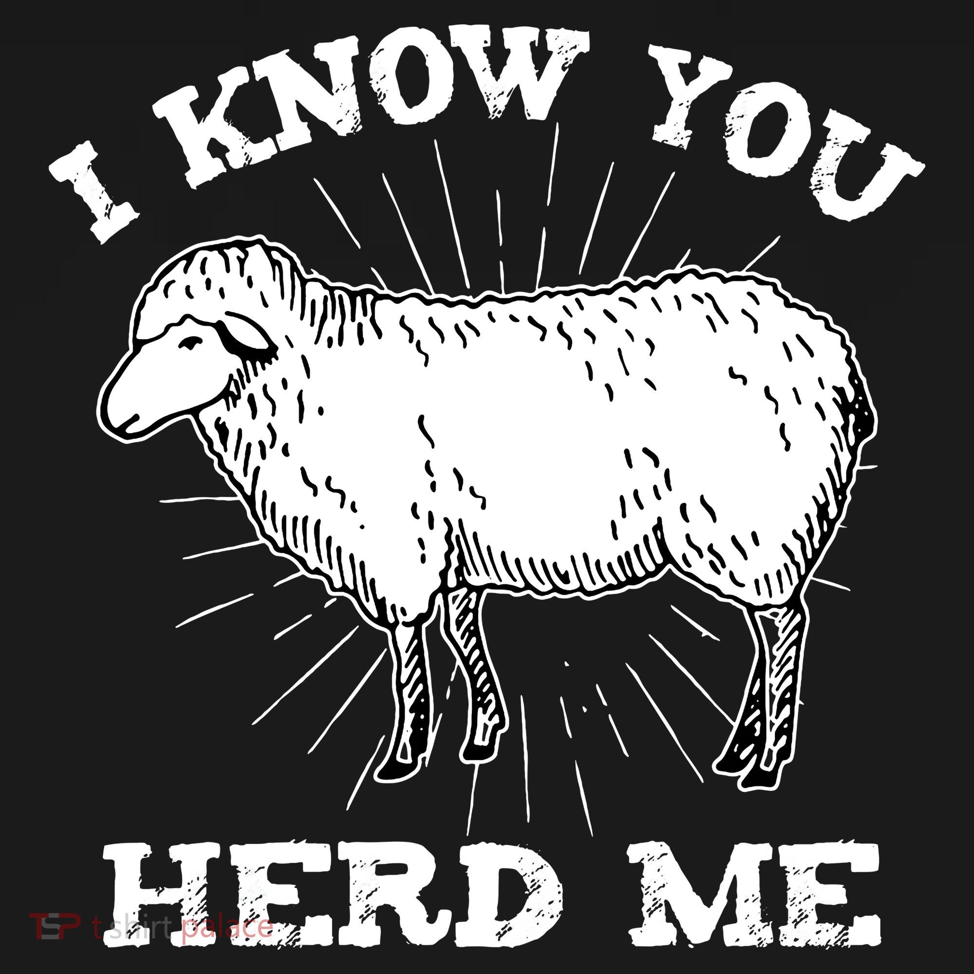 I Know You Herd Me Sheep Herder Farm Animal Shepherd Women's Hoodie