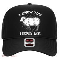 I Know You Herd Me Sheep Herder Farm Animal Shepherd Hat thumb 0